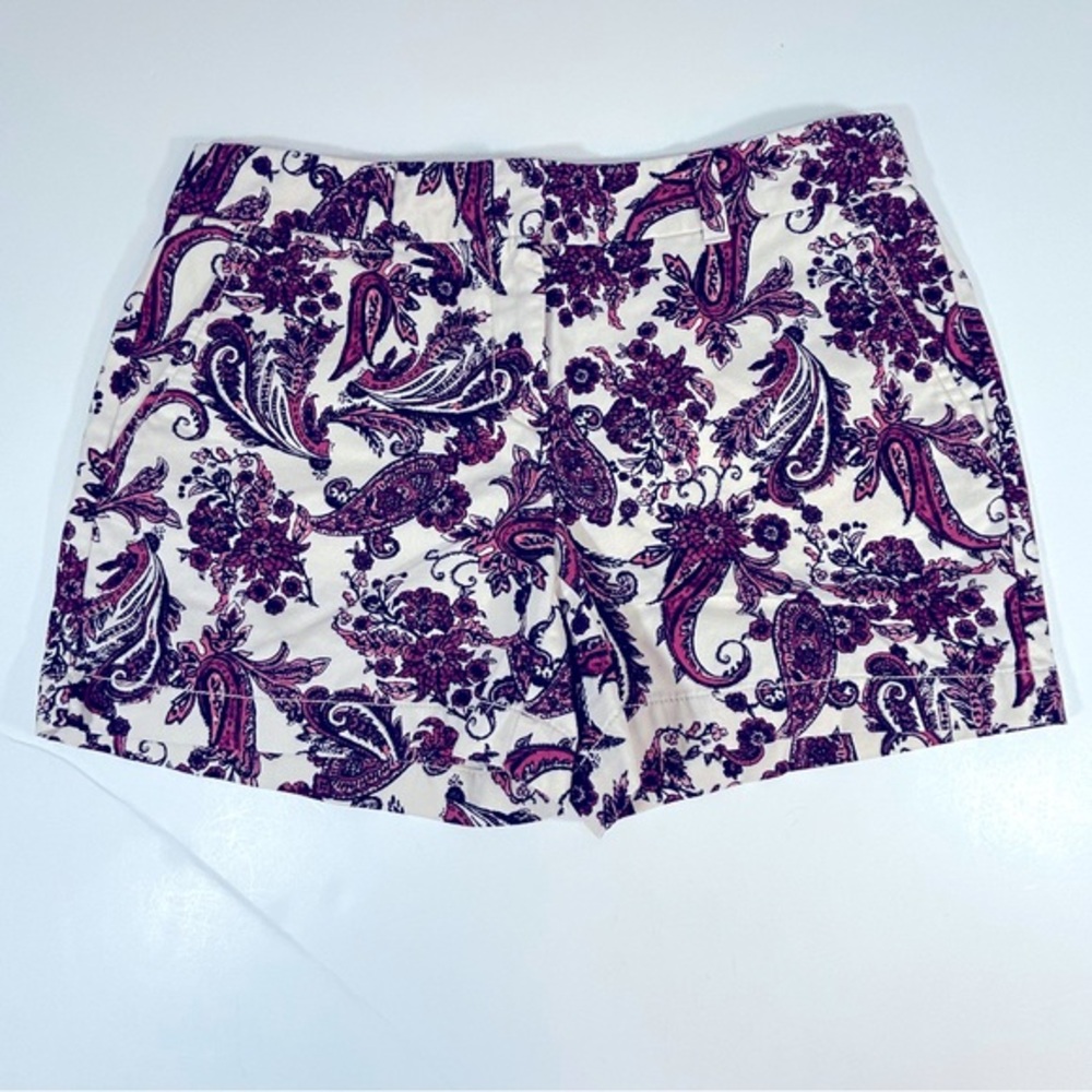 Ann Taylor LOFT‎ Women’s Riviera Paisley Shorts Size 2